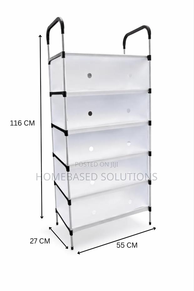 6 Layer Dust Proof Covers Shoe Rack - thumbnail 2