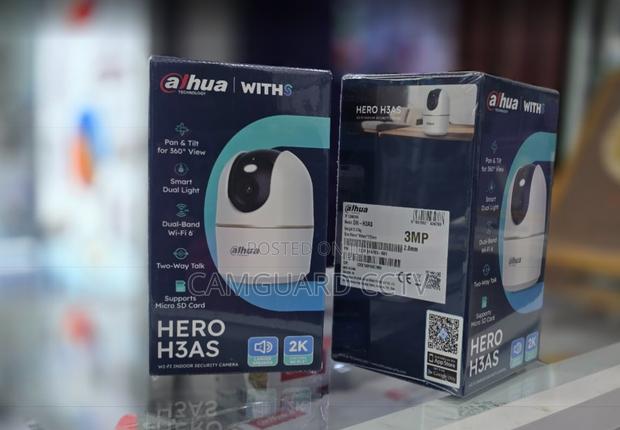 Dahua HERO H3AS 2K 3MP WiFi Indoor Security Camera – Dual-Band Wi-Fi 6