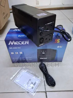 Mecer 650VA UPS in Nairobi – ME-650-VU 360W Backup Power Supply