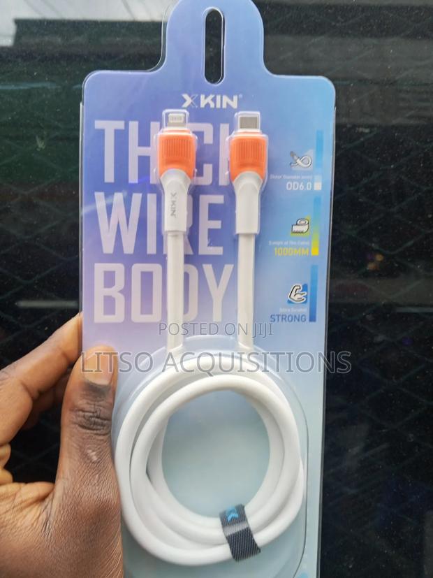 XKIN Type-C to Lightning Fast Charging Cable 1M – White - main view