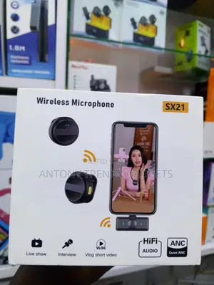 SX21 Magnetic Wireless Microphone for Vlogging and Interviews