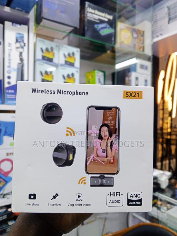 SX21 Magnetic Wireless Microphone for Vlogging and Interviews - thumbnail 2