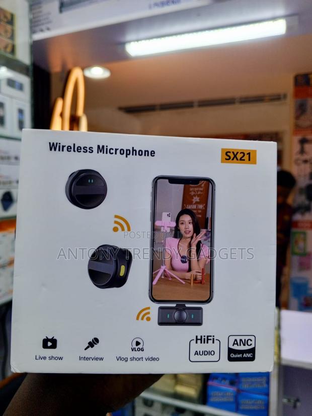 SX21 Magnetic Wireless Microphone for Vlogging and Interviews - thumbnail 3
