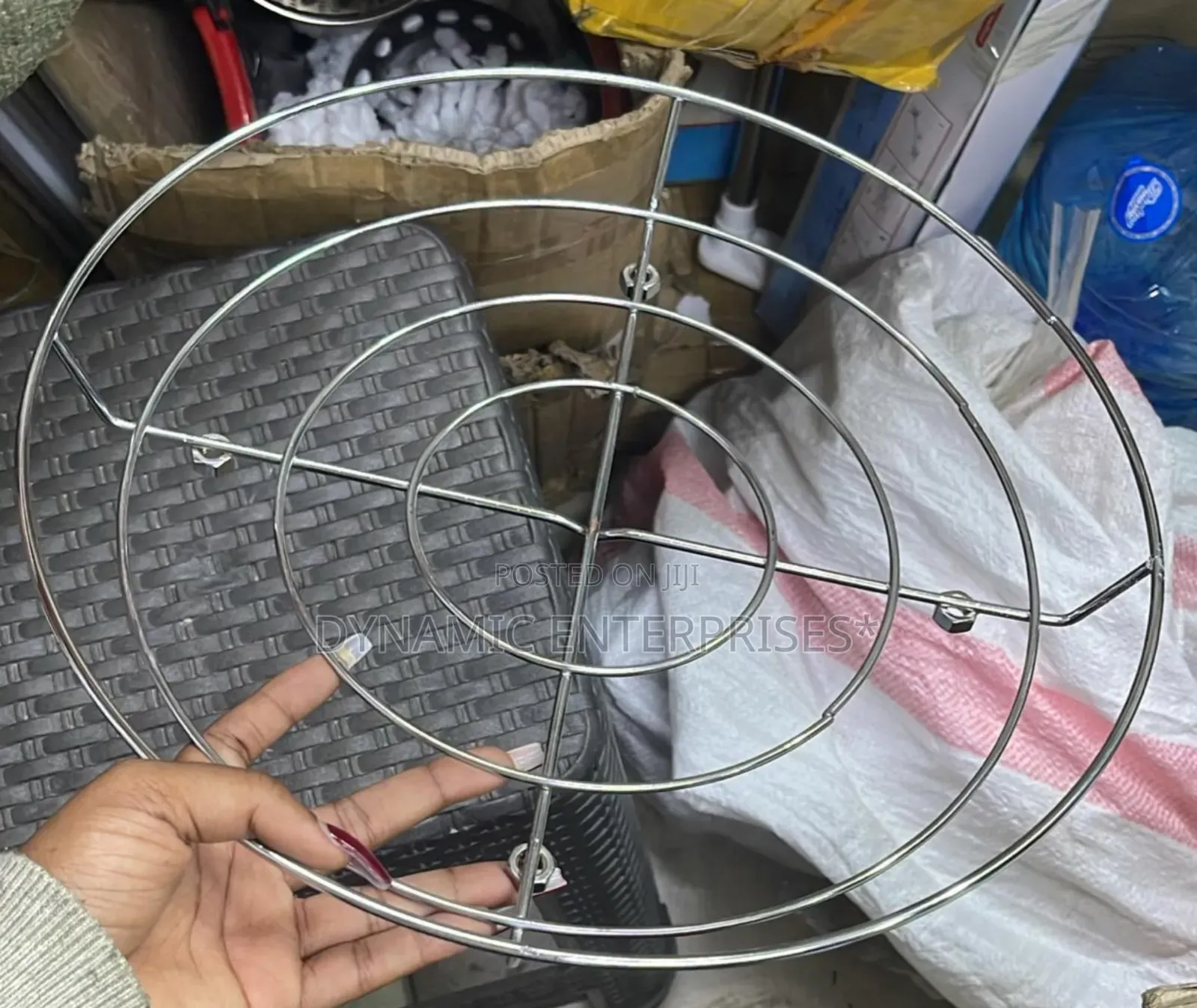 Stainless Steel Movable Gas Cylinder Trolley
