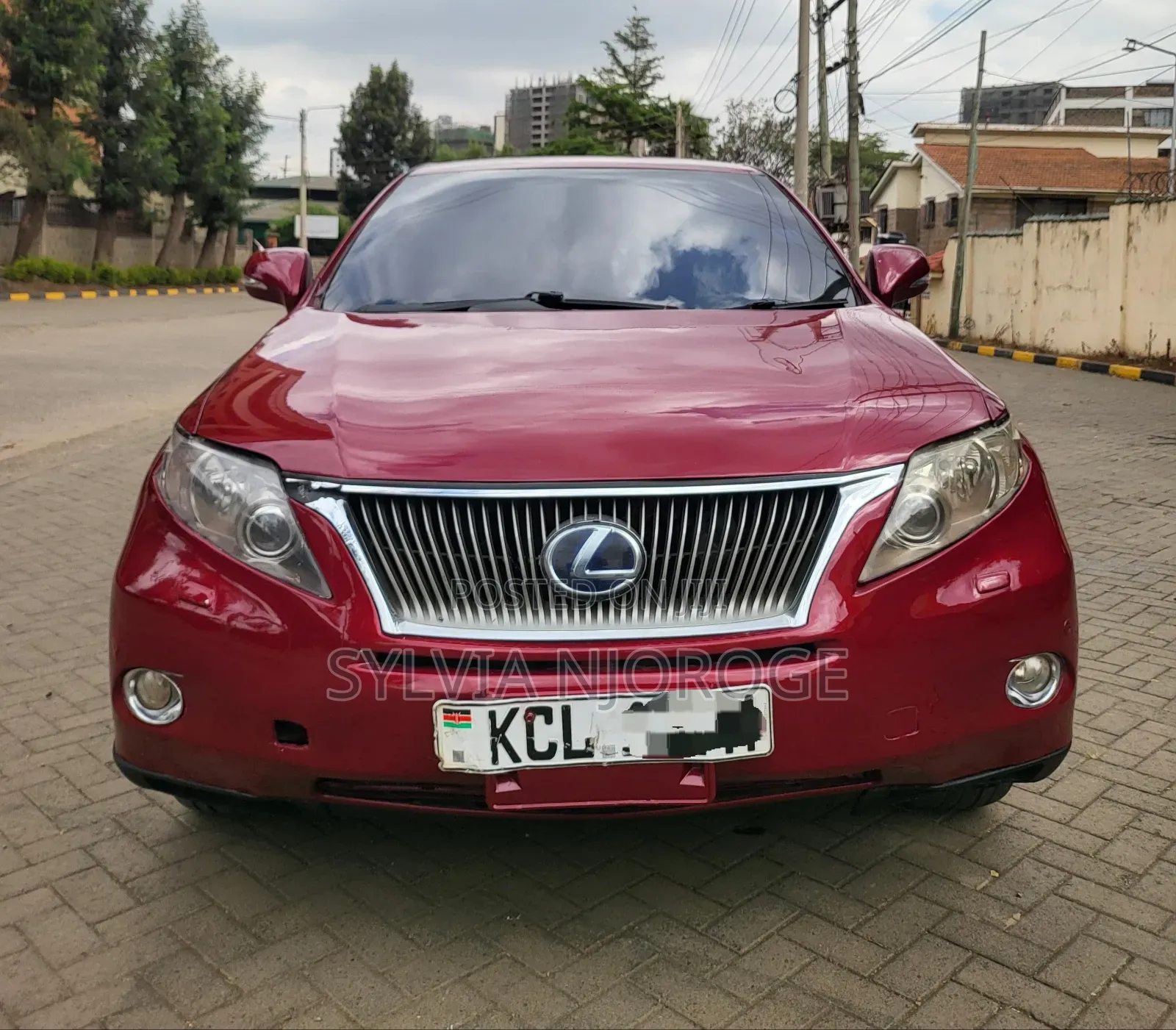 Lexus RX 2010 Red