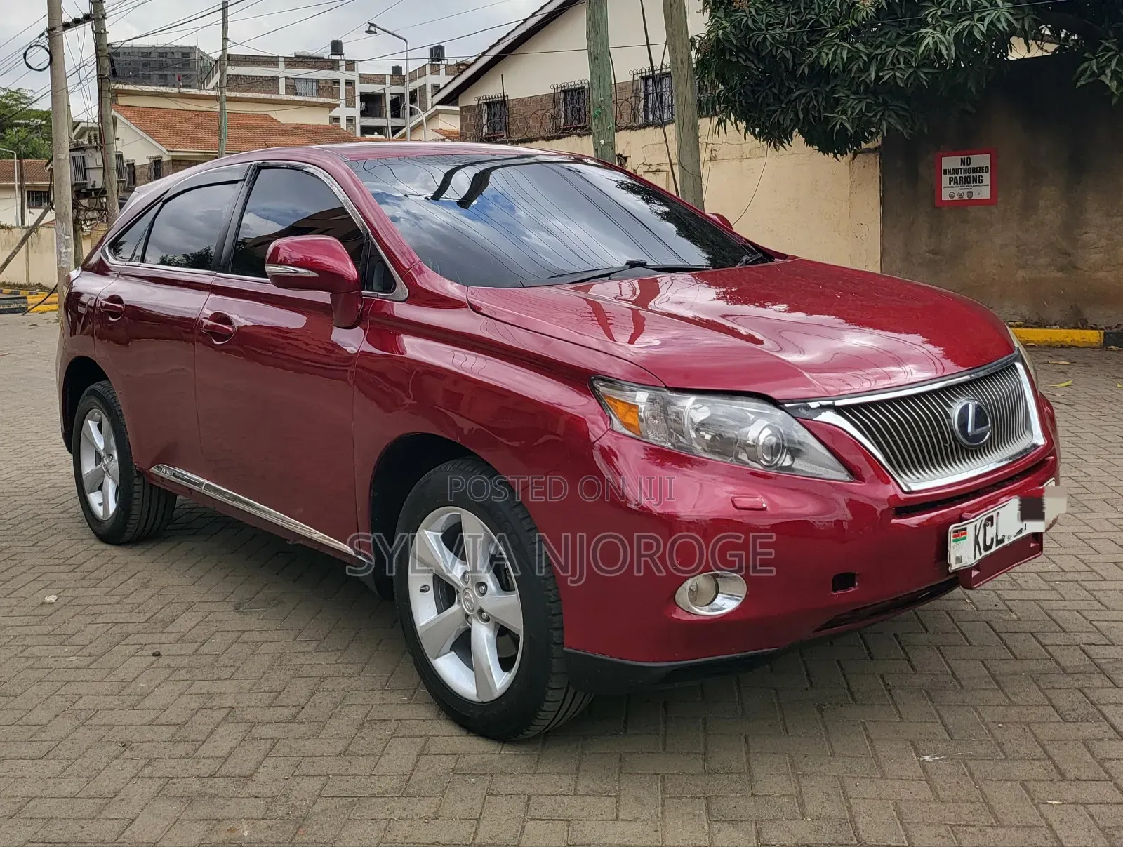 Lexus RX 2010 Red