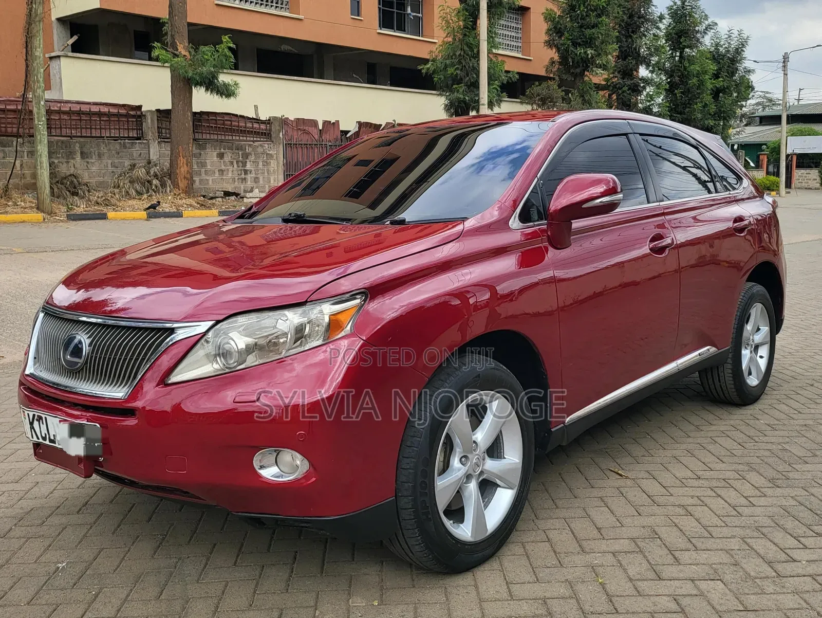 Lexus RX 2010 Red