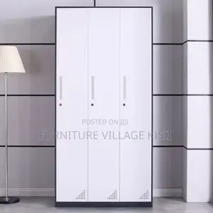 3-Door Metal Storage Cabinet