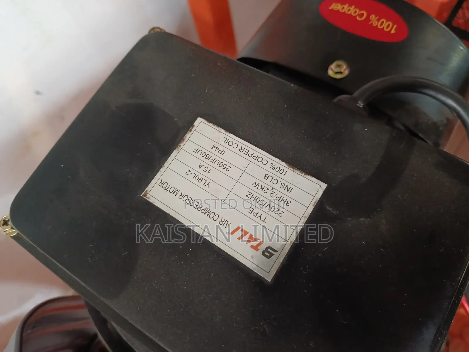 Btali 100ltrs Belt Driven Air Compressor
