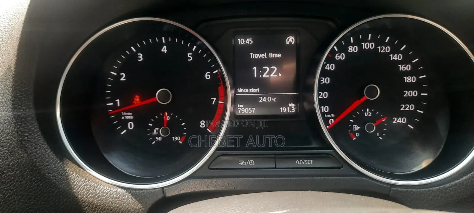 Volkswagen Polo 2012 Orange