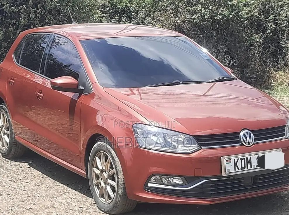 Volkswagen Polo 2012 Orange