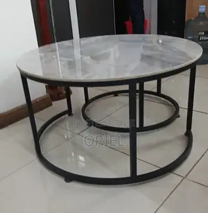 2-in-1 Nesting Coffee Tables – Modern Space-Saving Living Room Set