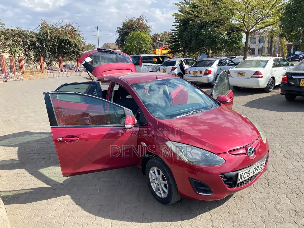 Mazda Demio 2012 Red