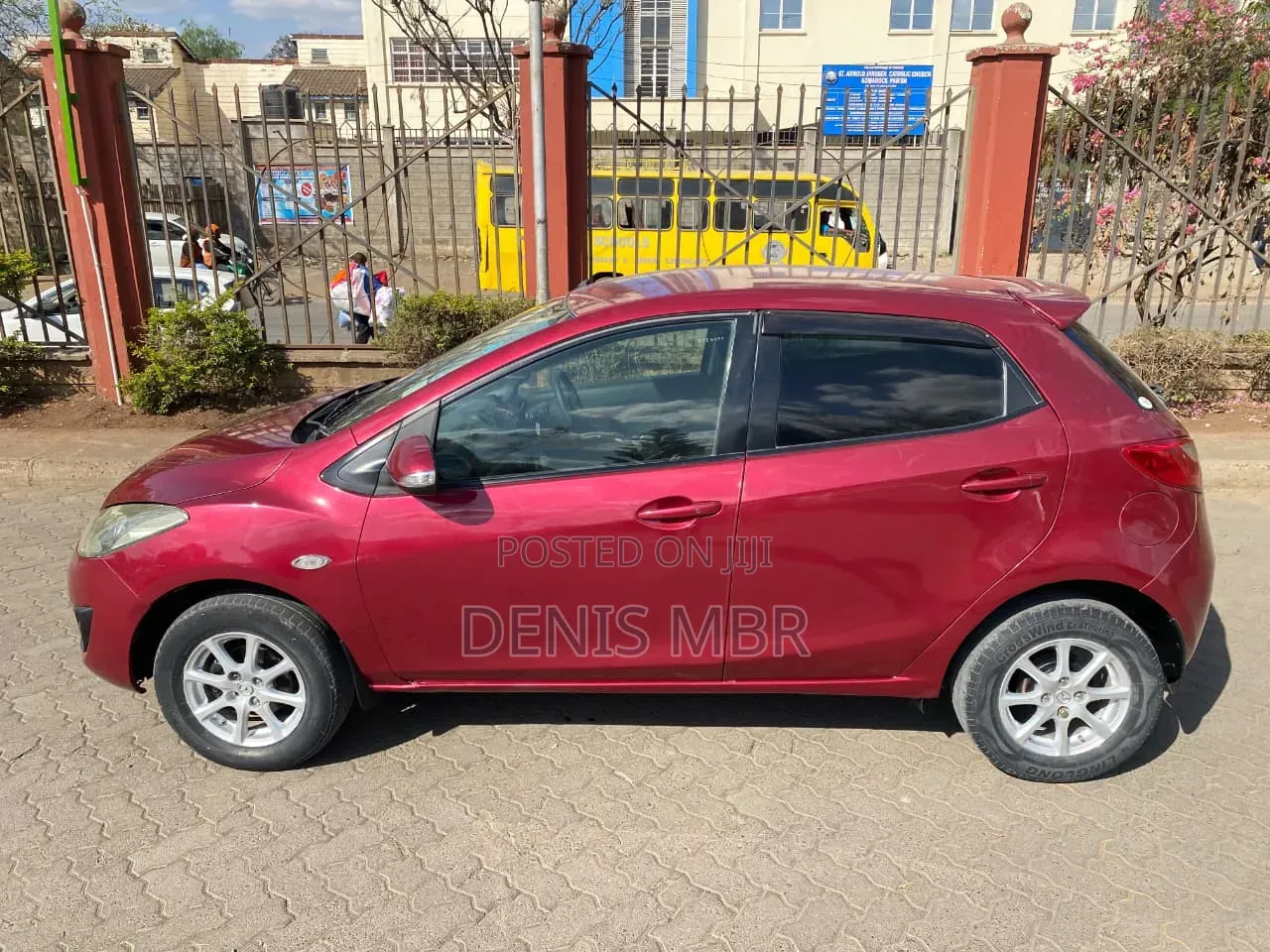 Mazda Demio 2012 Red