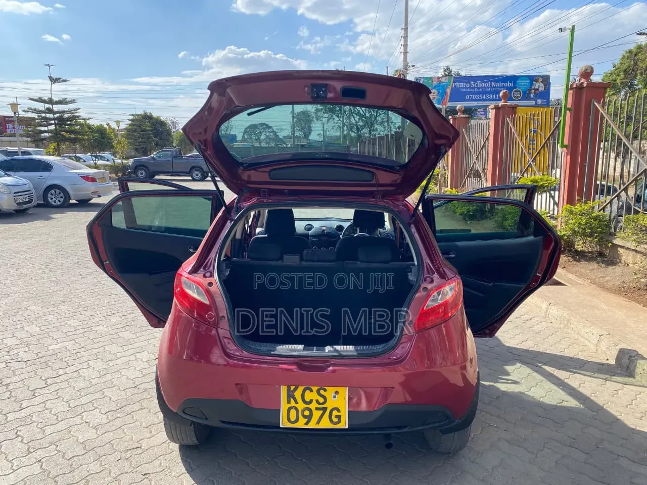 Mazda Demio 2012 Red