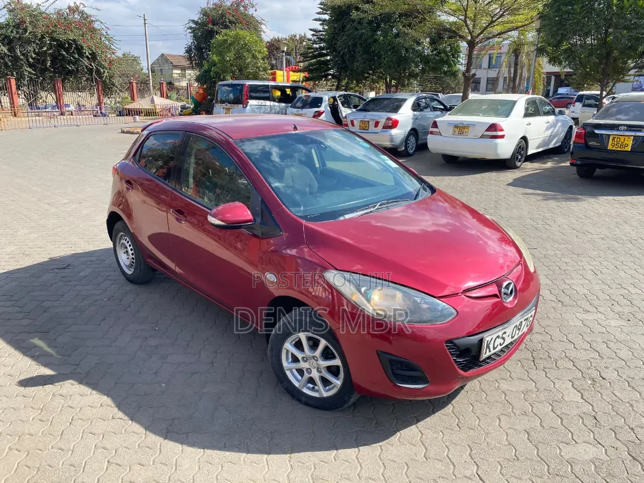 Mazda Demio 2012 Red