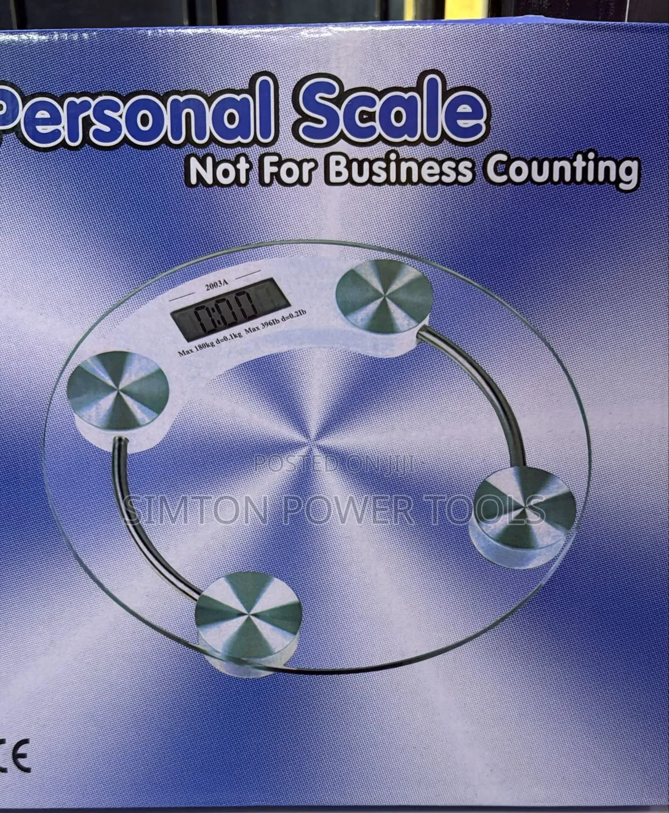 Digital Personal Bathroom Weighing Scale