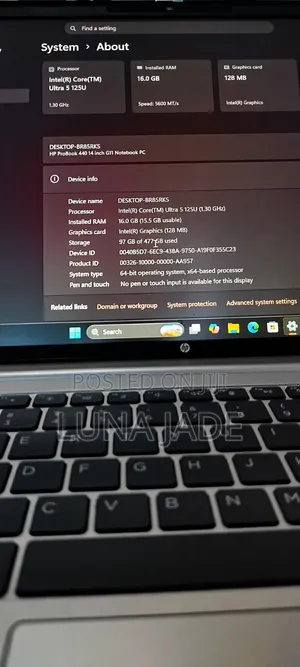 Laptop HP ProBook 440 16GB Intel Core Ultra 5 SSD 512GB