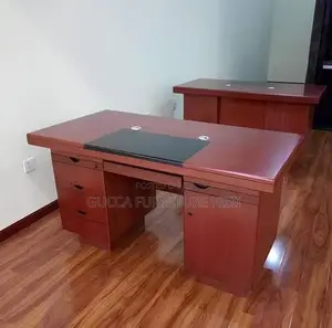 120CM Mahogany Laminate Desk for Office