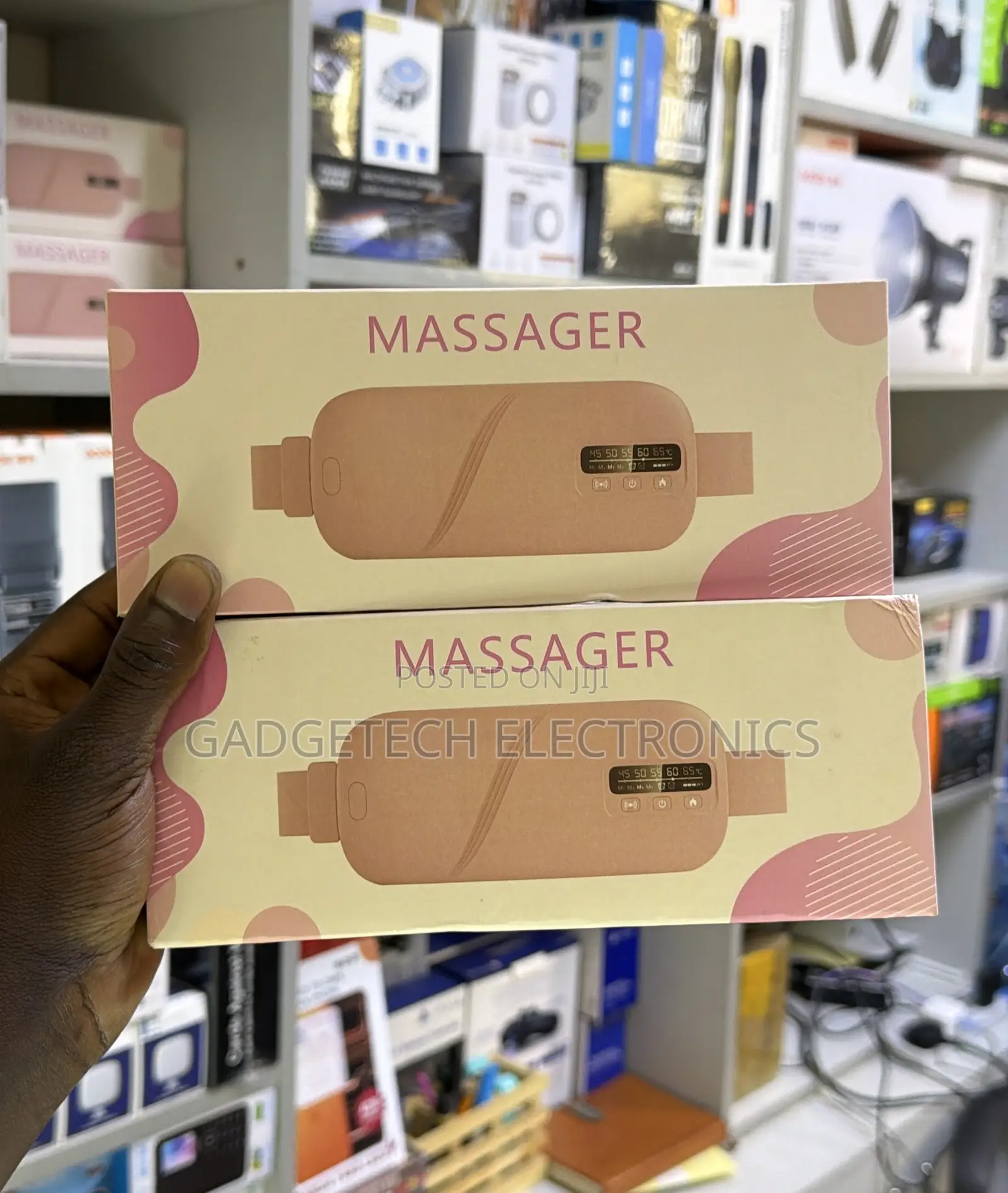 Digital Electric Heating Pad Massager With Display