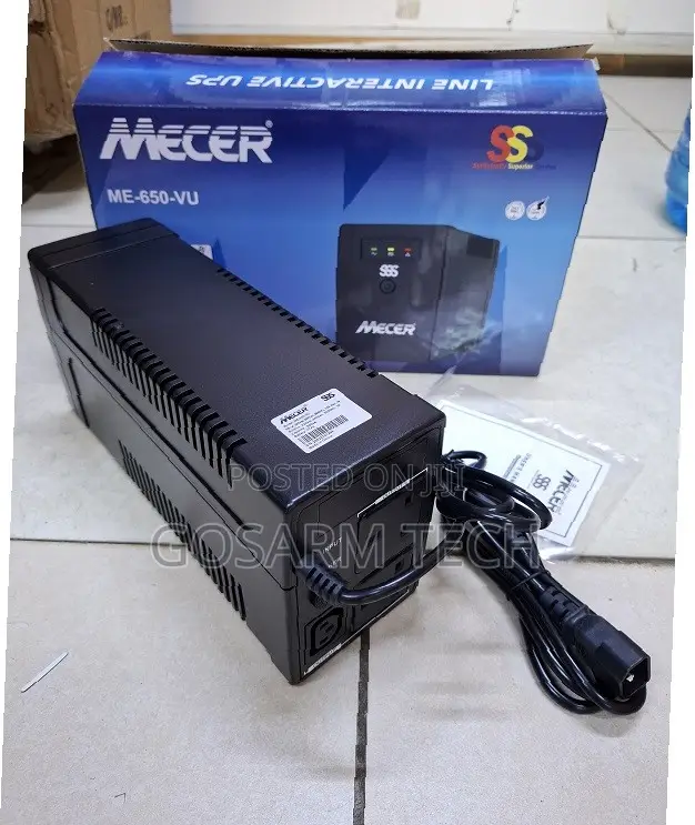 Mecer 650VA UPS for Sale in Kenya – Line Interactive Computer Backup