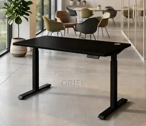 Electric Adjustable Standing Desk – Modern Home Office Workstation