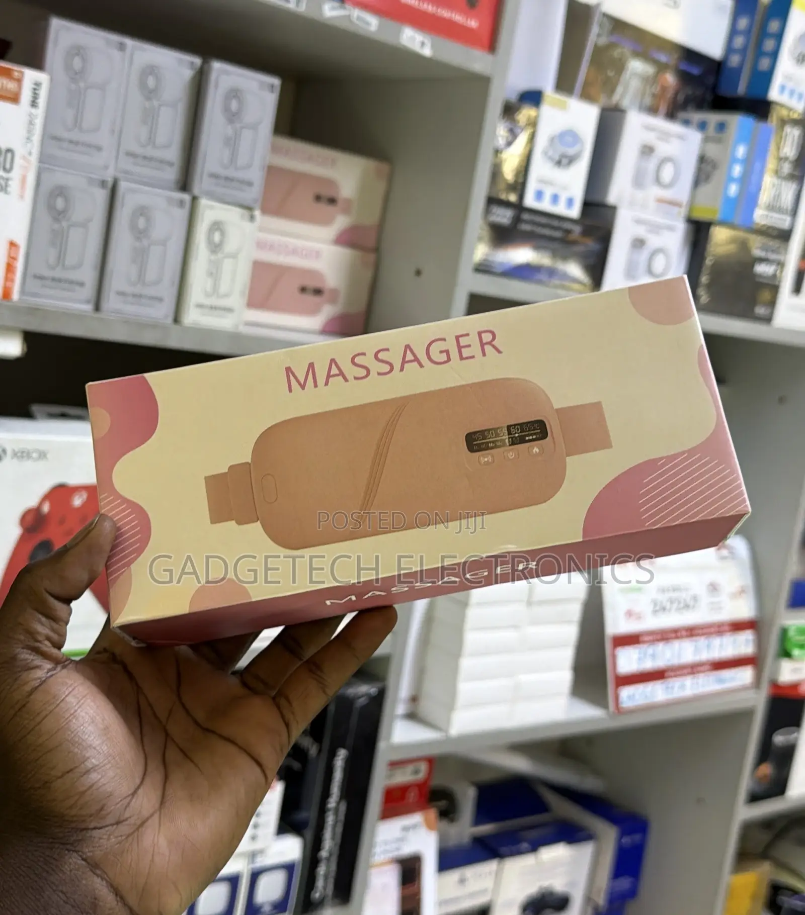 Digital Electric Heating Pad Massager With Display
