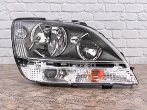 Depo Head Lamp / Light Toyota Harrier Lexus Rx300 Smoked 1999 - 2003