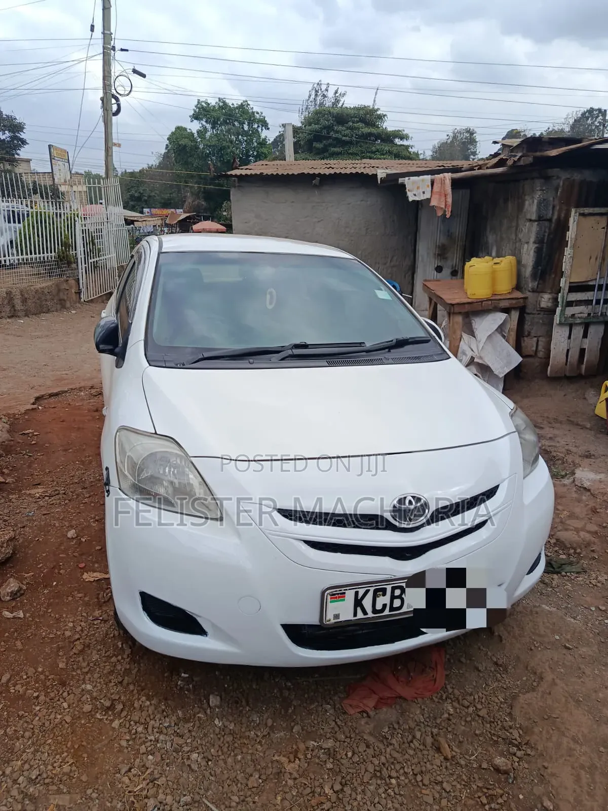 Toyota Belta 2007 Silver