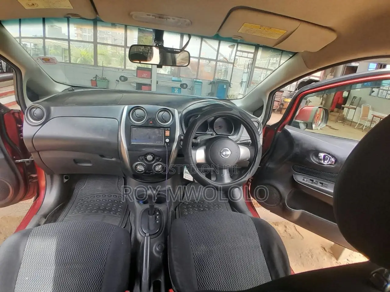 Nissan Note 2012 Maroon