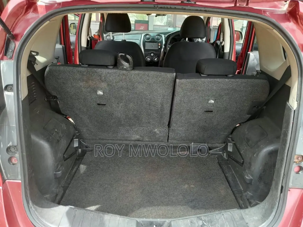 Nissan Note 2012 Maroon
