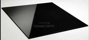 PLAIN BLACK POLISHED TILES 60X60 PLAIN.B