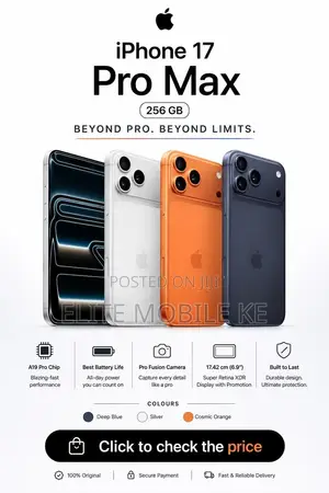 IPHONE 17 PROMAX 1TB E-SIM