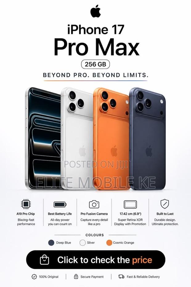 IPHONE 17 PROMAX 512GB E-SIM - main view
