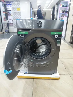 Syinix 10/7kg Wash and Dry Front-Load Washing Machines