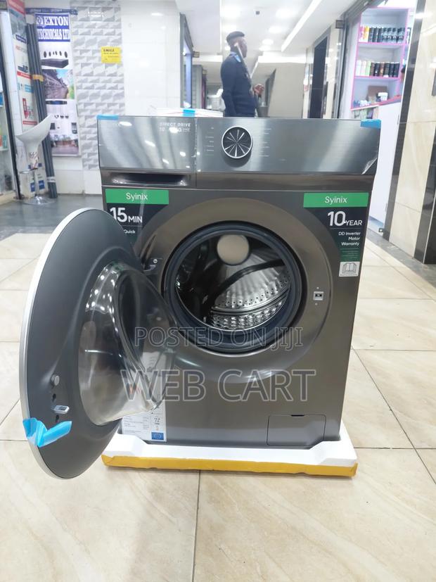 Syinix 10/7kg Wash and Dry Front-Load Washing Machines