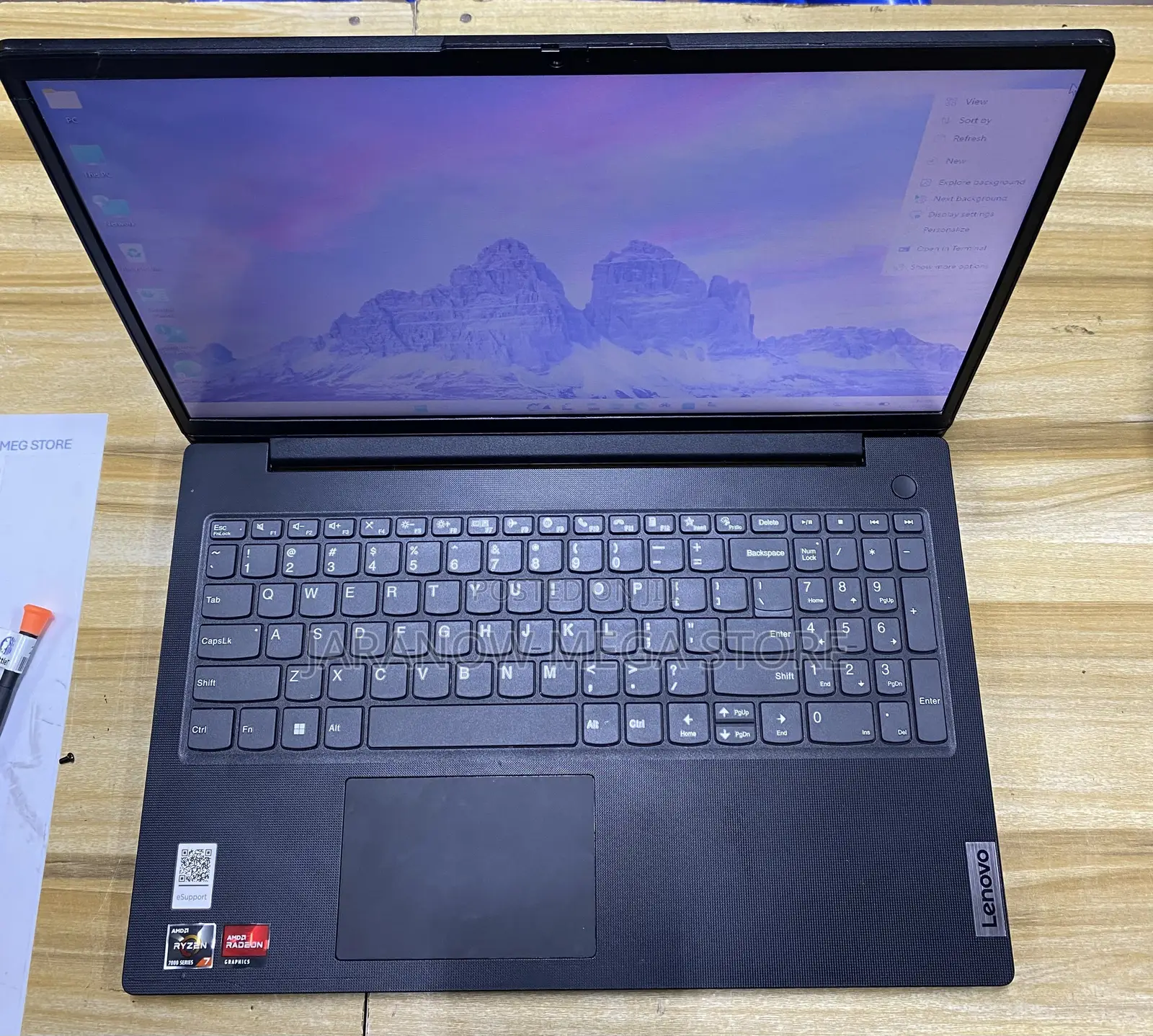 Laptop Lenovo 16GB AMD Ryzen 7 SSD 512GB
