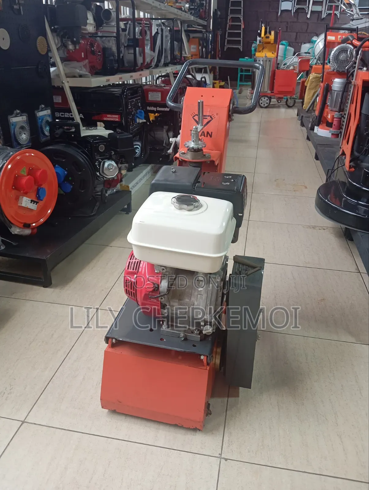 Concrete Scarifier Machine
