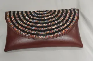 African Leather Clutch Bags