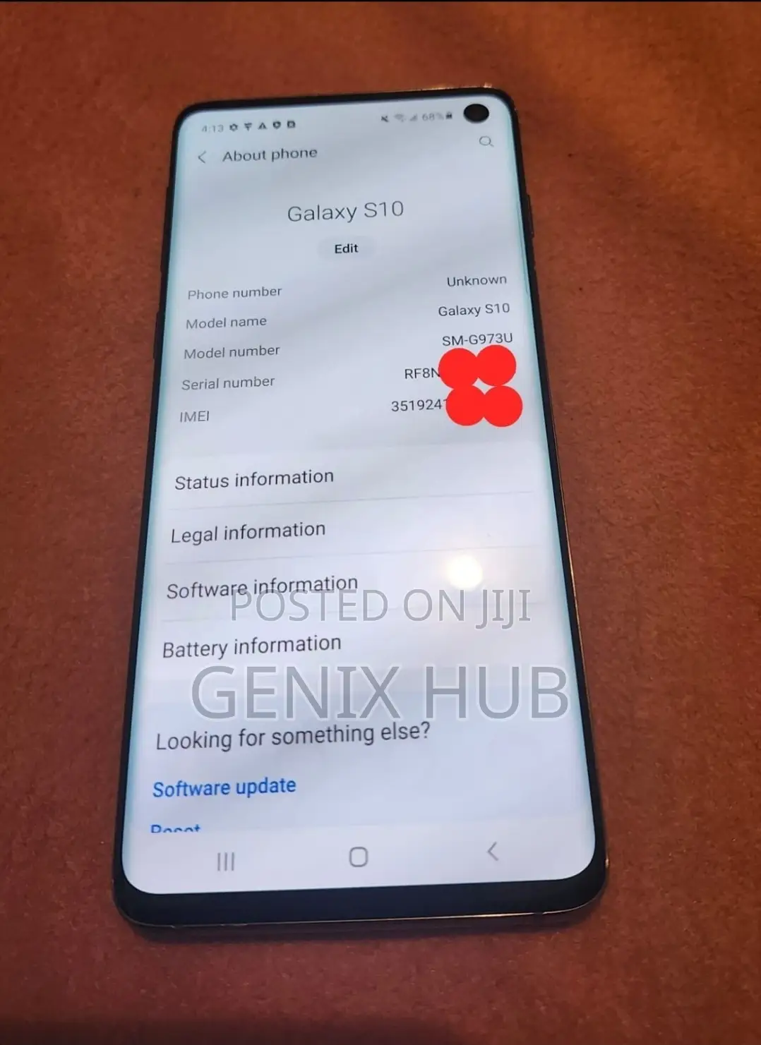 Samsung Galaxy S10 5G 512 GB Black