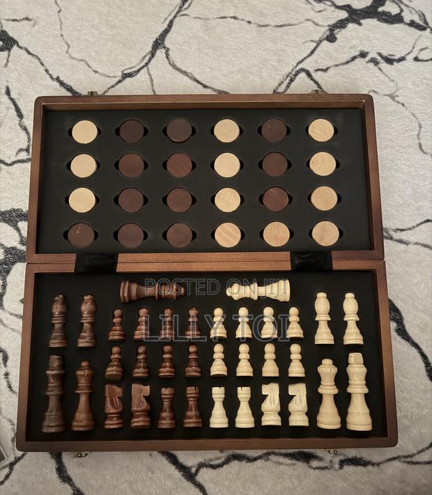 Chessboard and Checkers - thumbnail 3