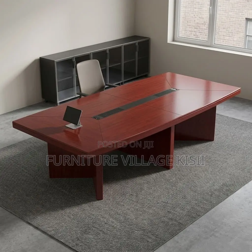 3m Mahogany Boadroom Meeting Table