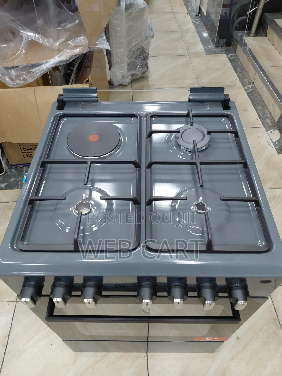 BJS Elite 60×60 3+1 Standing Cooker With Turbo Fan