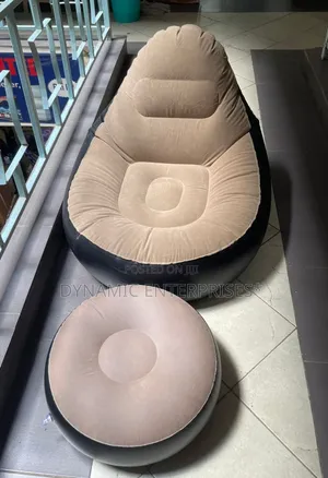 *Inflatable Seat With Foot Rest*
