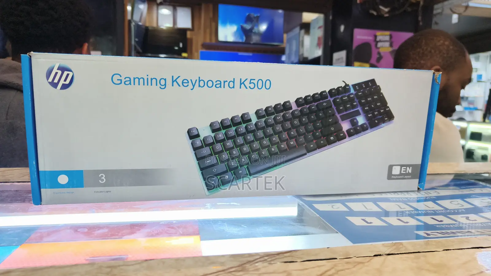 HP K500F Wired USB Gaming Keyboard