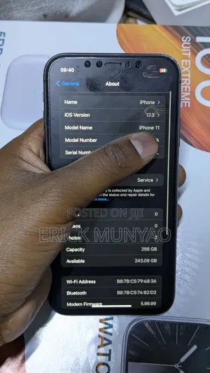 Apple iPhone 11 256 GB Gray