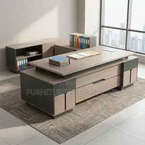 2.4m Executive Office Desk With Side Return