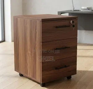 3-Drawer Rolling Office Cabinet – Mobile Filing & Storage Unit