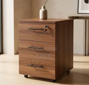 3-Drawer Rolling Office Cabinet – Mobile Filing & Storage Unit