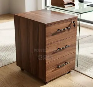 3-Drawer Rolling Office Cabinet – Mobile Filing & Storage Unit